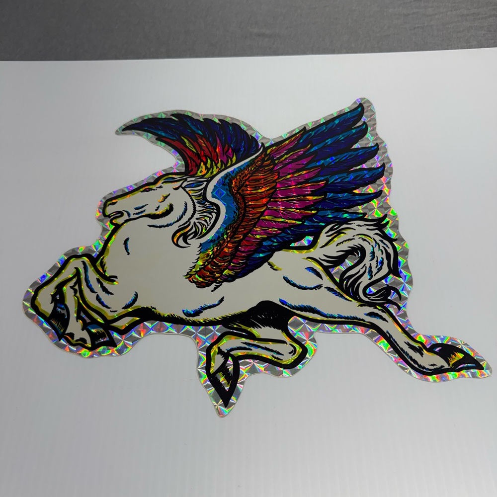 Vintage BJ Decal Specialties 80s Prism Pegasus Vending Machine